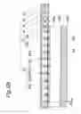 Fig. 09 - Planar lighting and LCD device with a laser light source emitting a linearly-polarized laser beam, optical member to parallelize the beam and a plate-shaped light guide for emitting part of the beam