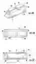 Fig. 07 - Routing guide for a movable fiber optic equipment tray or module
