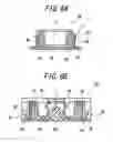 Fig. 07 - Receptacle and a plug with fixtures to attach to substrates and engaging each other to form a power supply contact