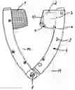 Fig. 01 - Carrier for thin-film force sensor for measuring masticatory forces