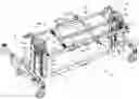 Fig. 01 - Height adjustable bed with a lift chain assembly and components thereof