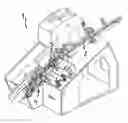 Fig. 01 - Threadrolling machine with device for unloading workpieces