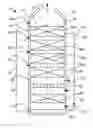 Fig. 01 - Shipboard Vessel Having a Vertically Aligned Scrubber and Process Component
