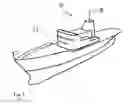 Fig. 02 - Shipboard Vessel Having a Vertically Aligned Scrubber and Process Component