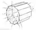 Fig. 01 - Rotisserie basting drum