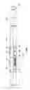 Fig. 02 - CHIP DEFLECTOR ON A BLADE OF A DOWNHOLE REAMER AND METHODS THEREFORE