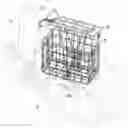 Fig. 01 - Detachable collapsible bicycle basket