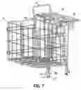 Fig. 07 - Detachable collapsible bicycle basket