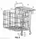 Fig. 08 - Detachable collapsible bicycle basket