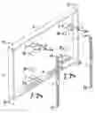 Fig. 01 - Flat Panel TV Accessory Mounting Bracket and Enclosure