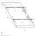Fig. 16 - Flat Panel TV Accessory Mounting Bracket and Enclosure