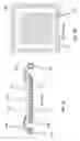 Fig. 08 - Leadless integrated circuit package having standoff contacts and die attach pad