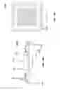 Fig. 13 - Leadless integrated circuit package having standoff contacts and die attach pad