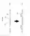 Fig. 22 - Leadless integrated circuit package having standoff contacts and die attach pad