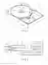 Fig. 02 - Disk drive flexure having a metal base with a band-like portion overlapping a gap between conductors for data writing