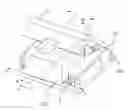 Fig. 01 - Low profile modular jack having spring-biased cover