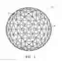 Fig. 02 - Golf ball with spherical polygonal dimples