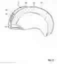 Fig. 06 - Helmet having a guiding mechanism for a compatible visor