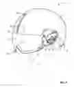 Fig. 08 - Helmet having a guiding mechanism for a compatible visor