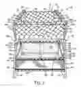 Fig. 02 - Bassinet with height adjustable wall