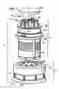 Fig. 02 - Multiple punch and die assembly providing hand disassembly, punch length adjustment and replacement