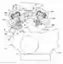 Fig. 01 - In-cylinder injection type multicylinder internal combustion engine