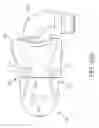 Fig. 14 - Ergonomic and adjustable respiratory mask assembly with frame