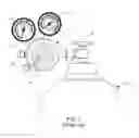 Fig. 02 - Gas pressure regulator having stacked indicators