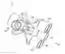 Fig. 01 - Fluid distributor and collection device with collapsible laterals and knuckles