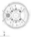 Fig. 23 - Drill head for a tunneling apparatus