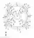 Fig. 25 - Drill head for a tunneling apparatus
