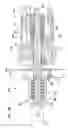Fig. 55 - Drill head for a tunneling apparatus