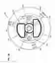 Fig. 56 - Drill head for a tunneling apparatus