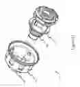 Fig. 22 - Aseptic coupling devices