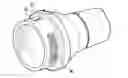 Fig. 01 - LIGHTING DEVICE WITH REFLECTOR AND METAL HOUSING