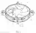 Fig. 02 - Air fan damping structure