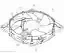 Fig. 01 - Air fan module and a flow directing blade assembly thereof