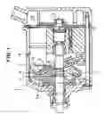 Fig. 02 - Variable displacement inclined plate type compressor