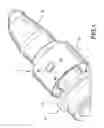 Fig. 02 - Electrical connector with releasable locking clip