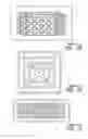 Fig. 03 - Cover for wall air conditioning vent