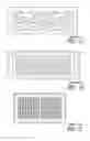 Fig. 04 - Cover for wall air conditioning vent