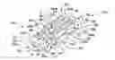 Fig. 01 - Expendable intervertebral implant and associated instrumentation