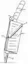 Fig. 01 - Hand tool for laying concrete blocks
