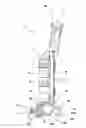 Fig. 01 - Support assembly for a surface treating appliance