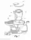 Fig. 08 - Support assembly for a surface treating appliance