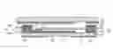 Fig. 01 - Piezoelectric vibrator having a piezoelectric vibrating strip in a cavity