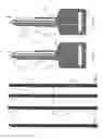Fig. 02 - Tool for deciphering the depths or cuts on a key from the lock itself