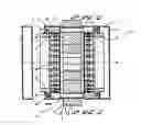 Fig. 01 - Thermal generator with magnetocaloric material and incorporated heat transfer fluid circulation means