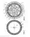 Fig. 07 - Thermal generator with magnetocaloric material and incorporated heat transfer fluid circulation means