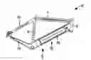 Fig. 01 - Bicycle frame for receiving a battery unit and associated battery unit